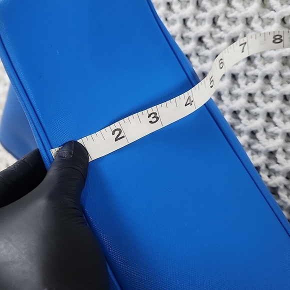 Coach large royal blue tote women hand bag - Picture 10 of 12